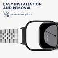 kwmobile Metall Adapter mit 20mm Bandbreite kompatibel mit CMF by Nothing Watch Pro Uhrenarmband Smartwatch Armband Anschlussadapter Set