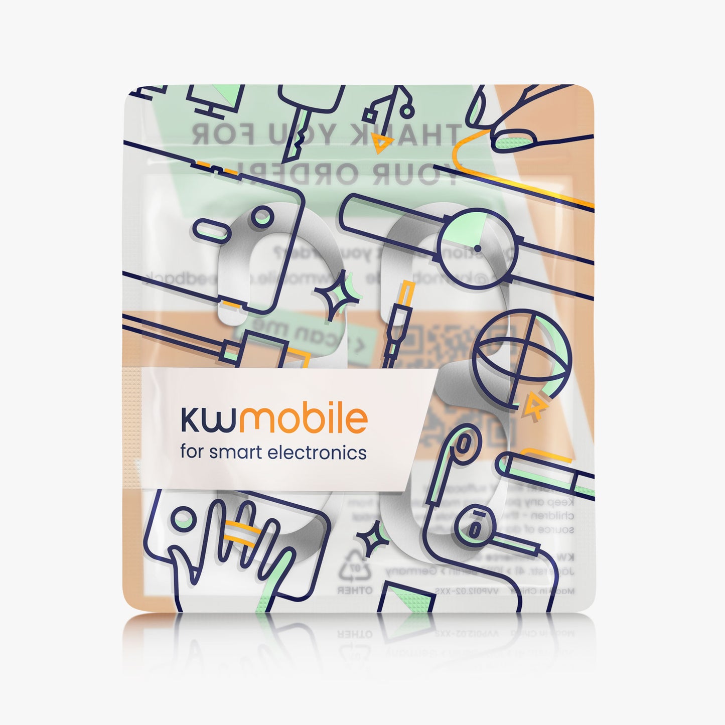 kwmobile Staubschutz Sticker kompatibel mit Samsung Galaxy Buds 3