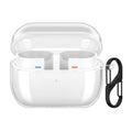 kwmobile Hülle für Samsung Galaxy Buds 3 / Galaxy Buds 3 Pro Case - TPU Silikon Schutzhülle - Kopfhörer Cover - Transparent Transparent  
