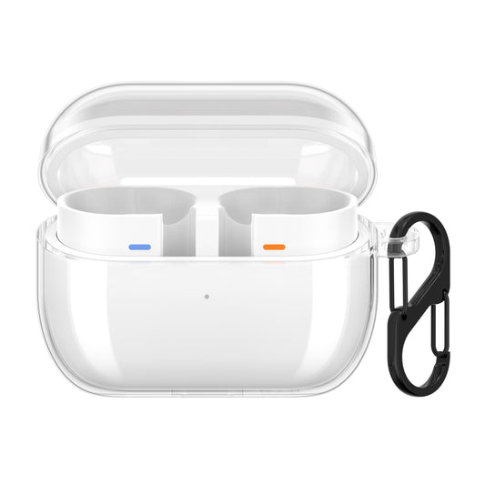 kwmobile Hülle für Samsung Galaxy Buds 3 / Galaxy Buds 3 Pro Case - TPU Silikon Schutzhülle - Kopfhörer Cover - Transparent Transparent  