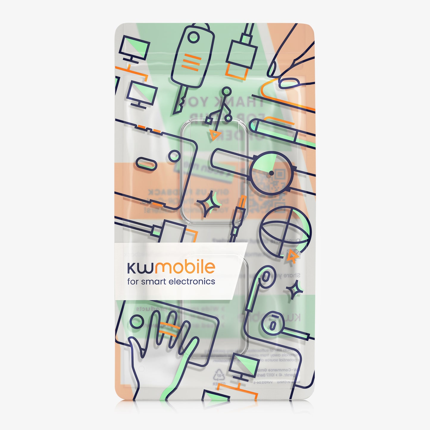 kwmobile Silikon Hülle für HONOR Band 9 Schutzhülle Fullbody Display Cover Set