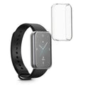 kwmobile Silikon Hülle für HONOR Band 9 Schutzhülle Fullbody Display Cover Set