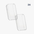 kwmobile Silikon Hülle für HONOR Band 9 Schutzhülle Fullbody Display Cover Set