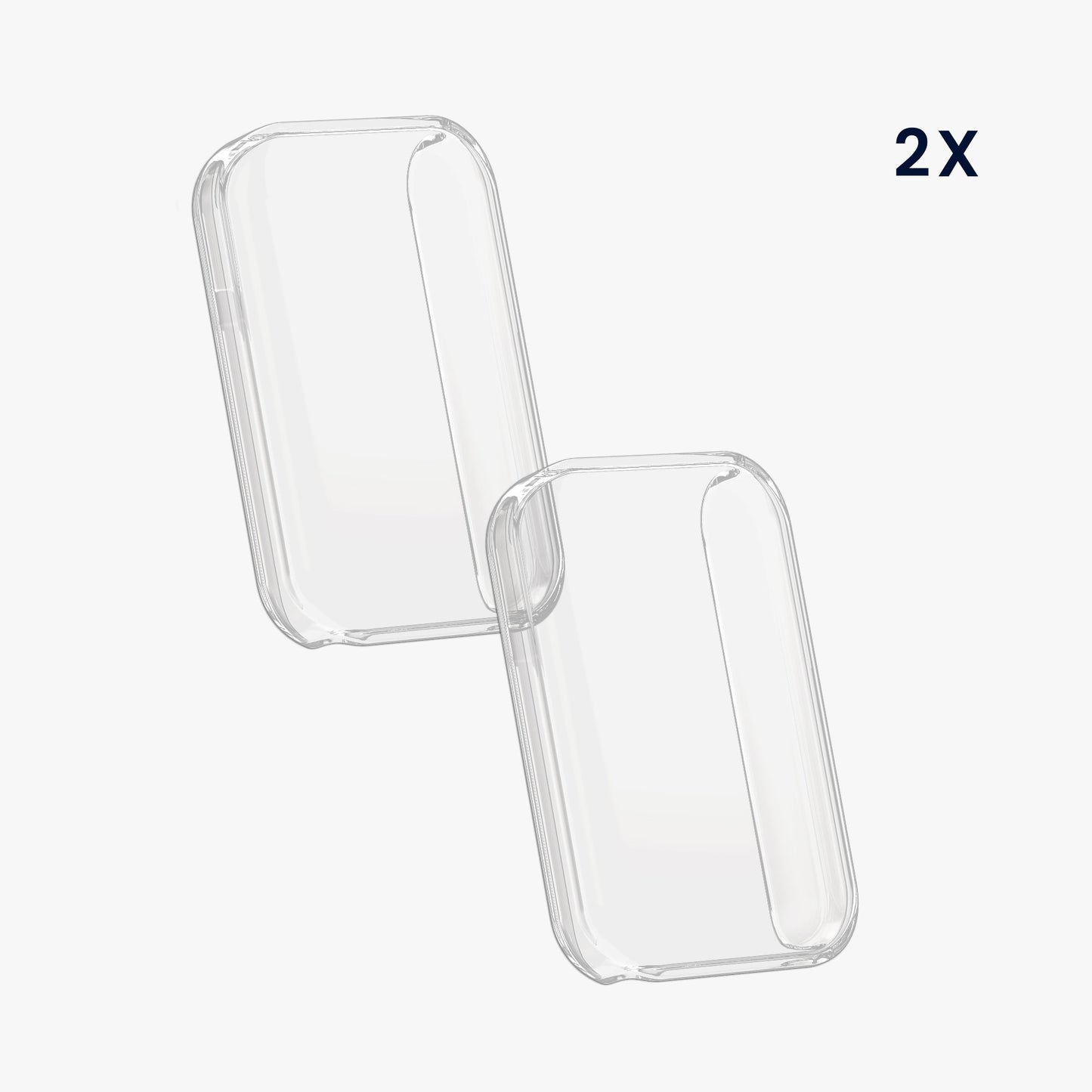 kwmobile Silikon Hülle für HONOR Band 9 Schutzhülle Fullbody Display Cover Set
