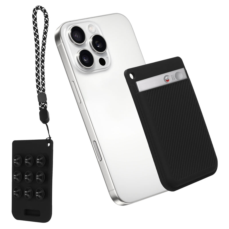 kwmobile Sprachrekorder Schutzhülle kompatibel mit PLAUD Note AI Voice Recoder Hülle - Case für Diktiergerät mit Smartphone Befestigung