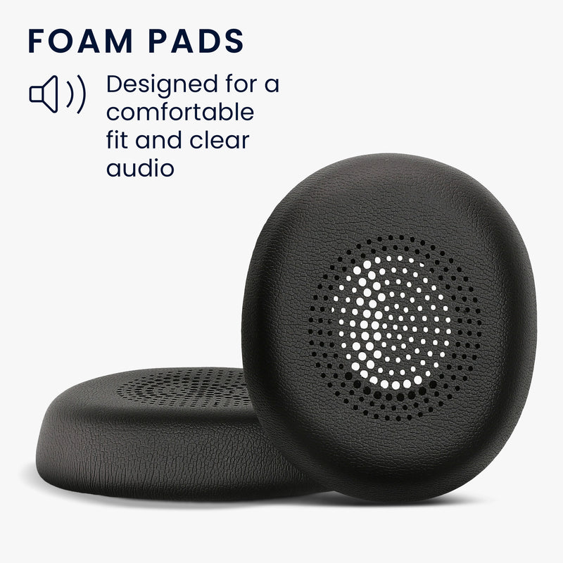 kwmobile Ohr Polster für Jabra Evolve 2 30 Ohrpolster Ersatz Kopfhörer Ersatzteile Over Ear Headphones