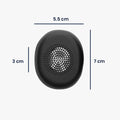 kwmobile Ohr Polster für Jabra Evolve 2 30 Ohrpolster Ersatz Kopfhörer Ersatzteile Over Ear Headphones