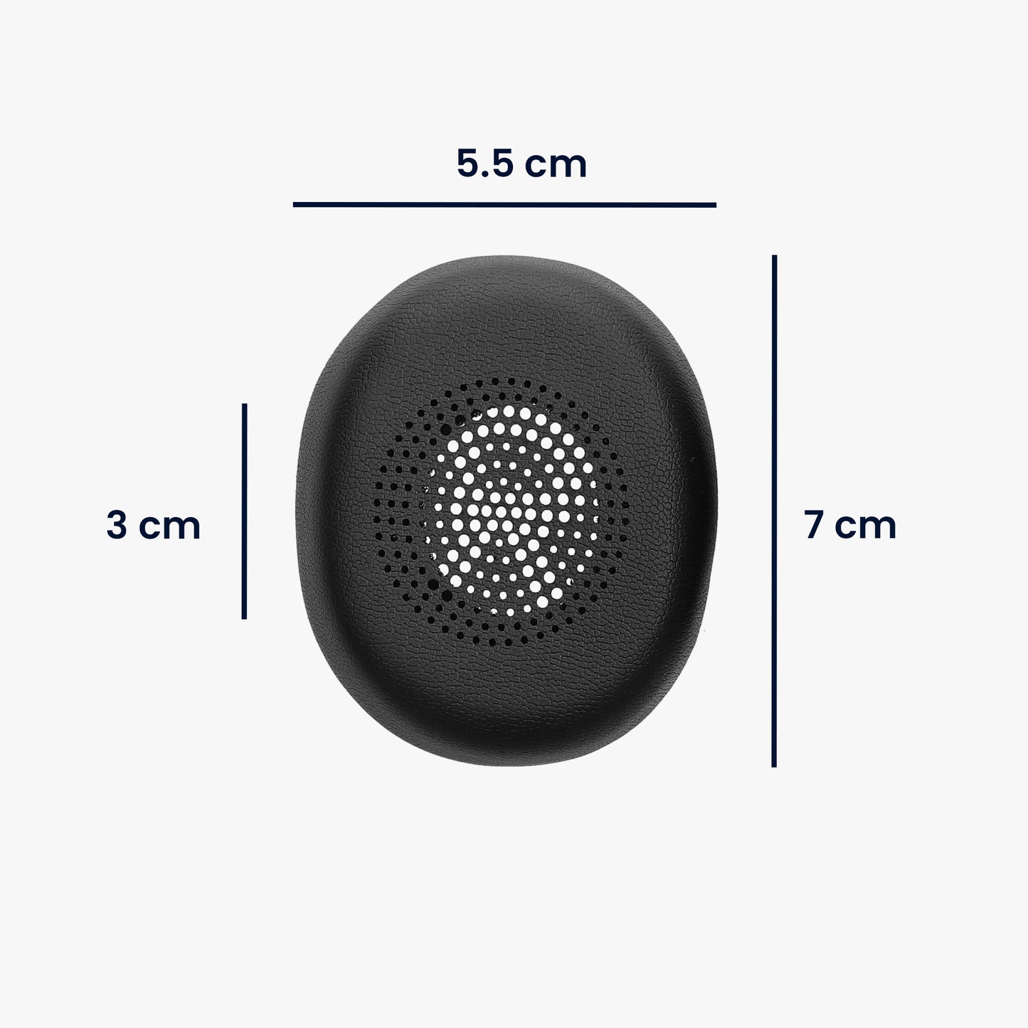 kwmobile Ohr Polster für Jabra Evolve 2 30 Ohrpolster Ersatz Kopfhörer Ersatzteile Over Ear Headphones