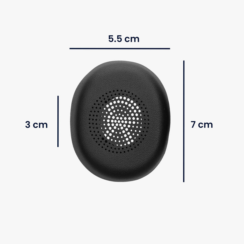 kwmobile Ohr Polster für Jabra Evolve 2 30 Ohrpolster Ersatz Kopfhörer Ersatzteile Over Ear Headphones
