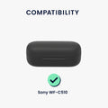 kwmobile Hülle kompatibel mit Sony WF-C510 Kopfhörer Case TPU Cover Schutzhülle