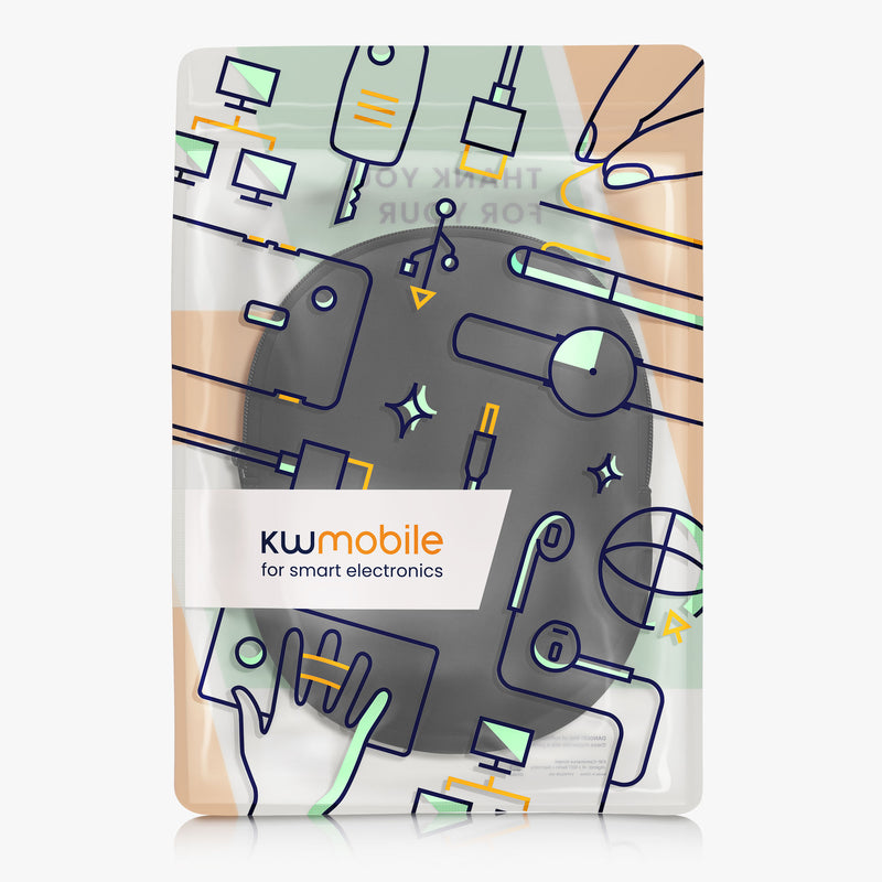 kwmobile Kopfhörer Tasche für Tune 600 / 500BT / 510BT / 450 Kopfhörer Case Hülle Reise Beutel für Headset Headphones Weiche Over Ear Schutzhülle