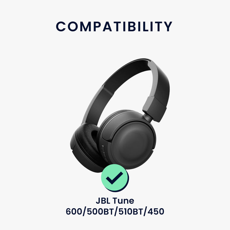 kwmobile Kopfhörer Tasche für Tune 600 / 500BT / 510BT / 450 Kopfhörer Case Hülle Reise Beutel für Headset Headphones Weiche Over Ear Schutzhülle
