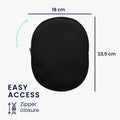 kwmobile Kopfhörer Tasche für Tune 600 / 500BT / 510BT / 450 Kopfhörer Case Hülle Reise Beutel für Headset Headphones Weiche Over Ear Schutzhülle