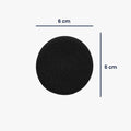 kwmobile Ohr Polster für Jabra Evolve 20 / 20se / 30 / 30II / 40 / 65 Ohrpolster Ersatzteile Kopfhörer Ersatzpolster Over Ear Headphones