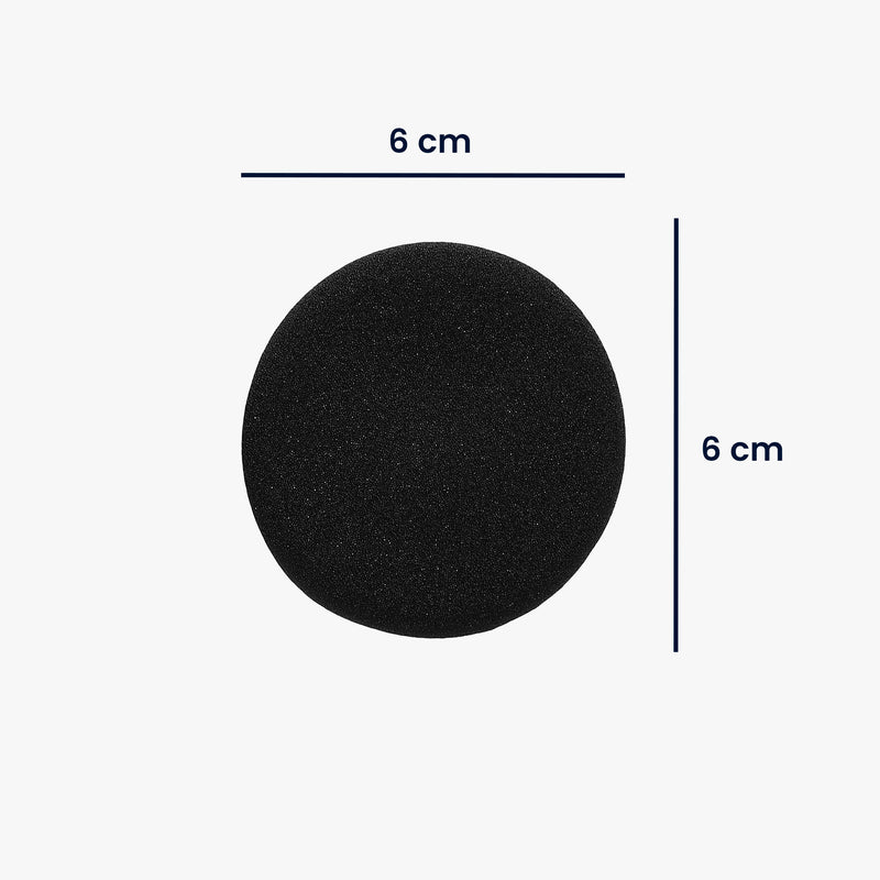 kwmobile Ohr Polster für Jabra Evolve 20 / 20se / 30 / 30II / 40 / 65 Ohrpolster Ersatzteile Kopfhörer Ersatzpolster Over Ear Headphones