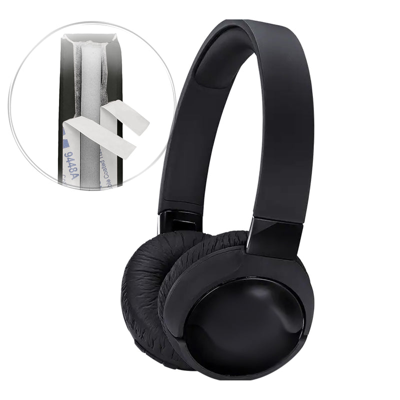 kwmobile Bügelpolster kompatibel mit JBL Tune 600 / 500BT / 510BT / 520BT / 450 - Over Ear Kopfhörer Ersatz Kopfbügel Polster