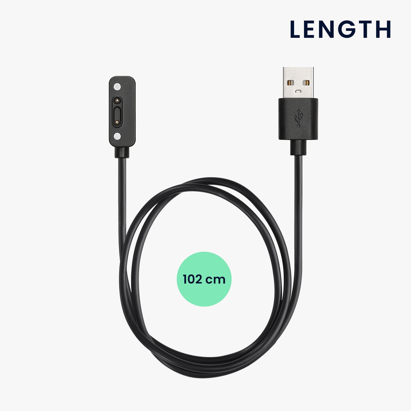 kwmobile USB Kabel Charger kompatibel mit Xplora X6 Play / X6 Pro Ladekabel Smart Watch Ersatzkabel Fitnesstracker Aufladekabel