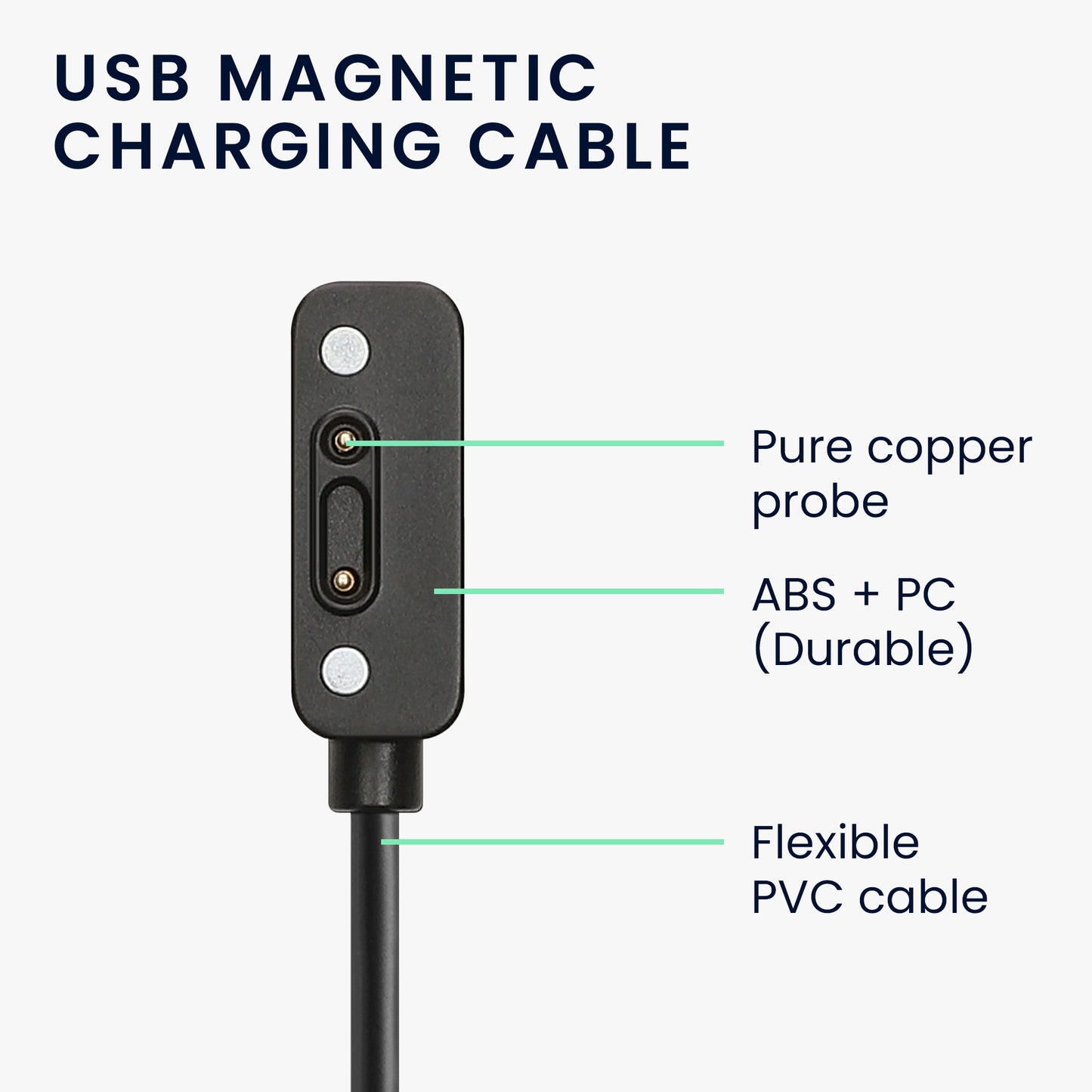 kwmobile USB Kabel Charger kompatibel mit Xplora X6 Play / X6 Pro Ladekabel Smart Watch Ersatzkabel Fitnesstracker Aufladekabel
