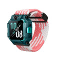 kwmobile Ersatzarmband kompatibel mit imoo Watch Phone Z1 / Z7 / Z6 Armband - Nylonarmband mit Magnetverschluss - Rosa Rosa  