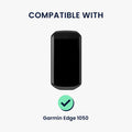 kwmobile Fahrrad GPS Case kompatibel mit Garmin Edge 1050 Hülle Schutzhülle mit Schlüsselring Cover mit Keyring
