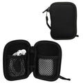 kwmobile In-Ear Kopfhörer Tasche kompatibel mit in-ear Headphones - Hülle Cover Case - 6 x 9 cm Innenmaße - Etui