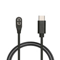 kwmobile USB C Ladekabel kompatibel mit Shokz Aeropex AS800 / OpenRun / OpenRun Pro Mini / OpenComm ASC100SG - Kabel Charger - Smart Watch Ersatzkabel - Fitnesstracker Aufladekabel