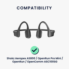 kwmobile USB C Ladekabel kompatibel mit Shokz Aeropex AS800 / OpenRun / OpenRun Pro Mini / OpenComm ASC100SG - Kabel