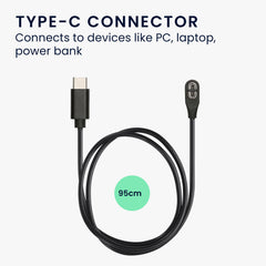 kwmobile USB C Ladekabel kompatibel mit Shokz Aeropex AS800 / OpenRun / OpenRun Pro Mini / OpenComm ASC100SG - Kabel