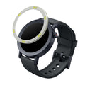 kwmobile Schutzring kompatibel mit CMF by Nothing Watch Pro 2 (D398) Fitnesstracker - Bezel Ring Lünette in Silber Grün Silber  [dsg04]