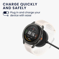 kwmobile USB Kabel Charger kompatibel mit Xiaomi Watch S4 Sport Ladekabel Smart Watch Ersatzkabel Fitnesstracker