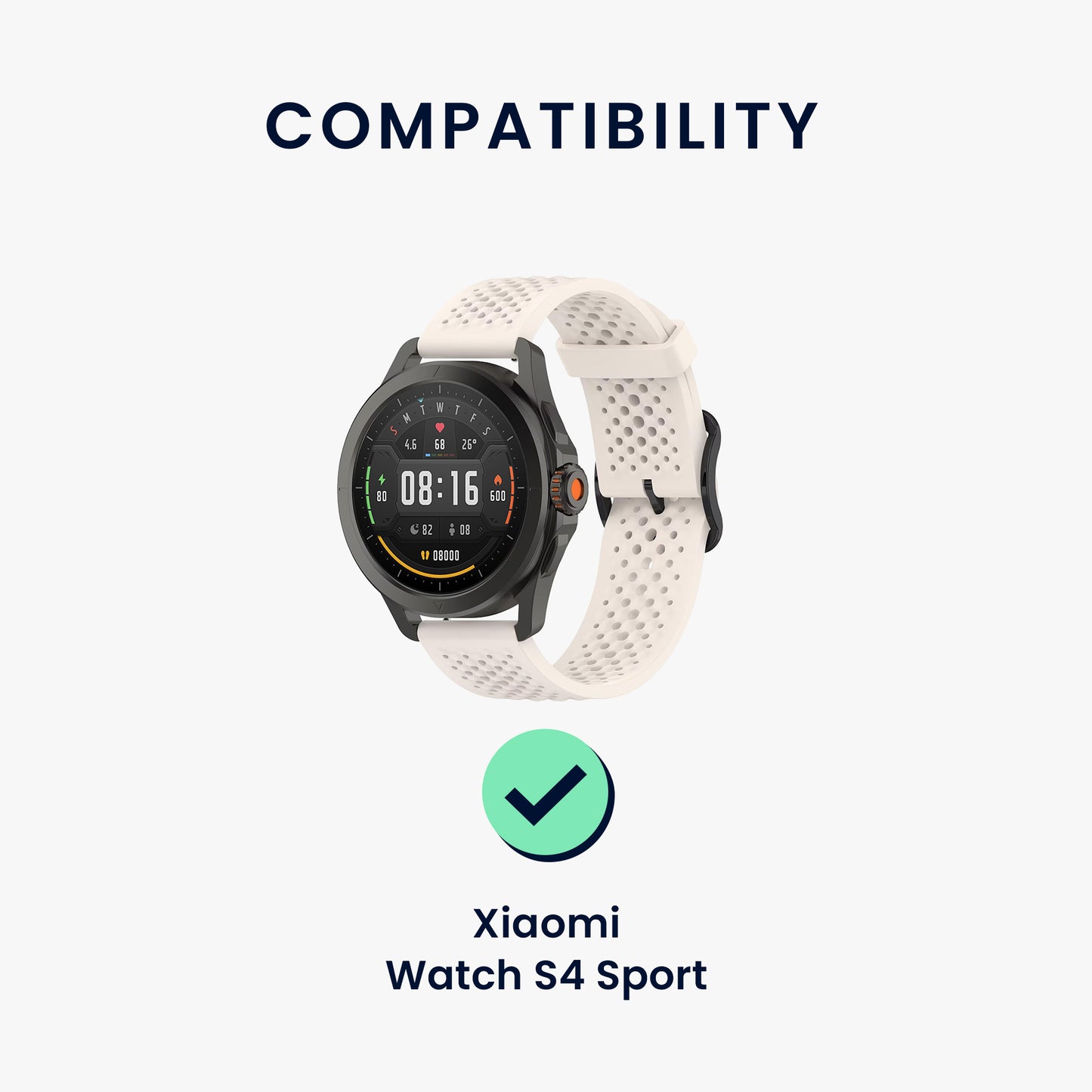 kwmobile USB Kabel Charger kompatibel mit Xiaomi Watch S4 Sport Ladekabel Smart Watch Ersatzkabel Fitnesstracker Aufladekabel