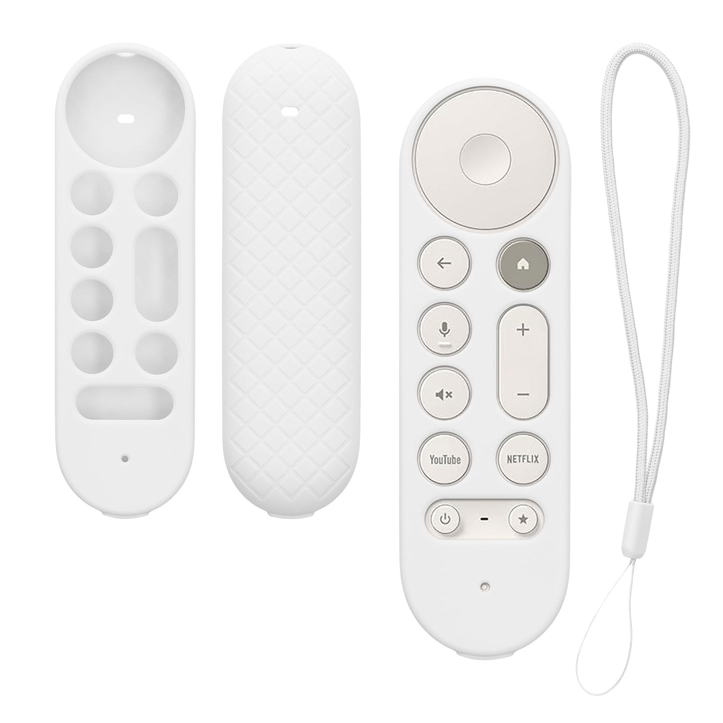 kwmobile Hülle Fernbedienung kompatibel mit Google TV Streamer 4K Hülle für TV Zubehör