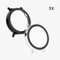 kwmobile Glas Hülle für Huawei Watch GT5 41mm Schutzhülle Fullbody Fitnesstracker Case Set