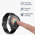 kwmobile Glas Hülle für Huawei Watch GT5 46mm Schutzhülle Fullbody Fitnesstracker Case Set
