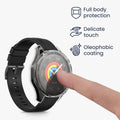 kwmobile Silikon Hülle für Huami Watch GT5 46mm Schutzhülle Fullbody Display Cover Set