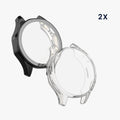 kwmobile Silikon Hülle für Huami Watch GT5 46mm Schutzhülle Fullbody Display Cover Set