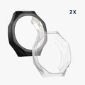 kwmobile Hülle für Huami Watch GT5 Pro 46mm Schutzhülle Fullbody Display Cover Set