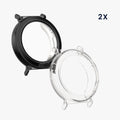 kwmobile Schutzhülle für Huami Watch GT5 Pro 42mm Fullbody Display Cover Set