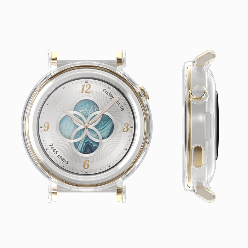 kwmobile Schutzhülle für Huami Watch GT5 Pro 42mm Fullbody Display Cover Set