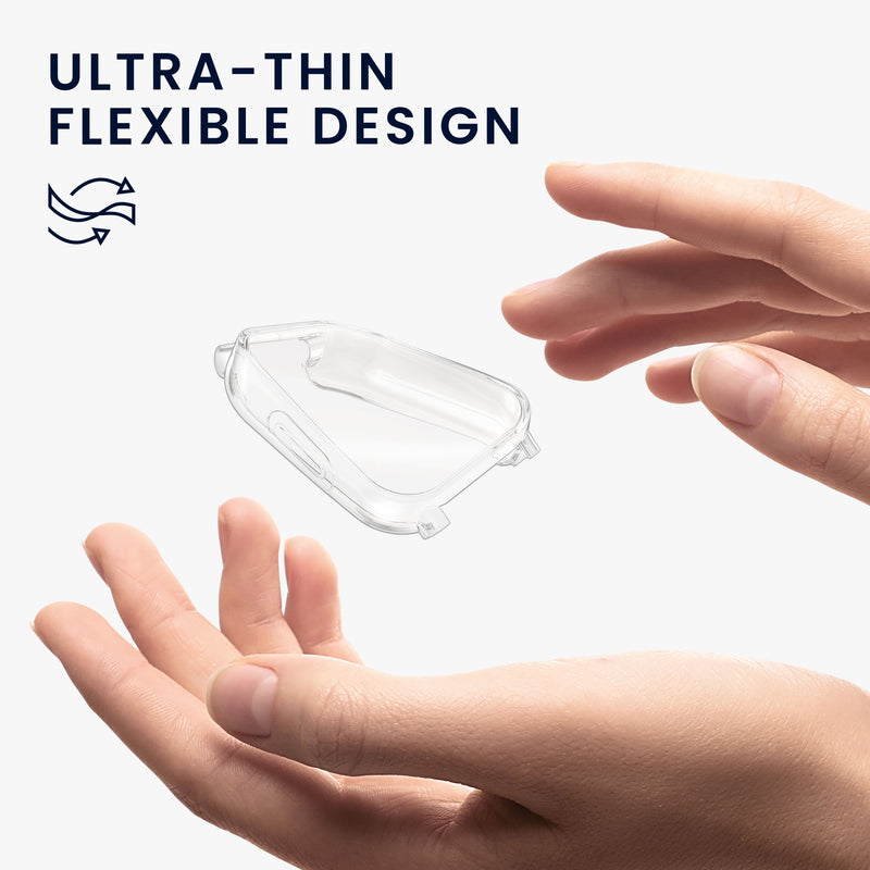 kwmobile Schutzhülle für Xiaomi Redmi Watch 5 Active Fullbody Display Cover Set
