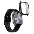 kwmobile Silikon Hülle für Xiaomi Redmi Watch 5 Lite Schutzhülle Fullbody Display Cover Set
