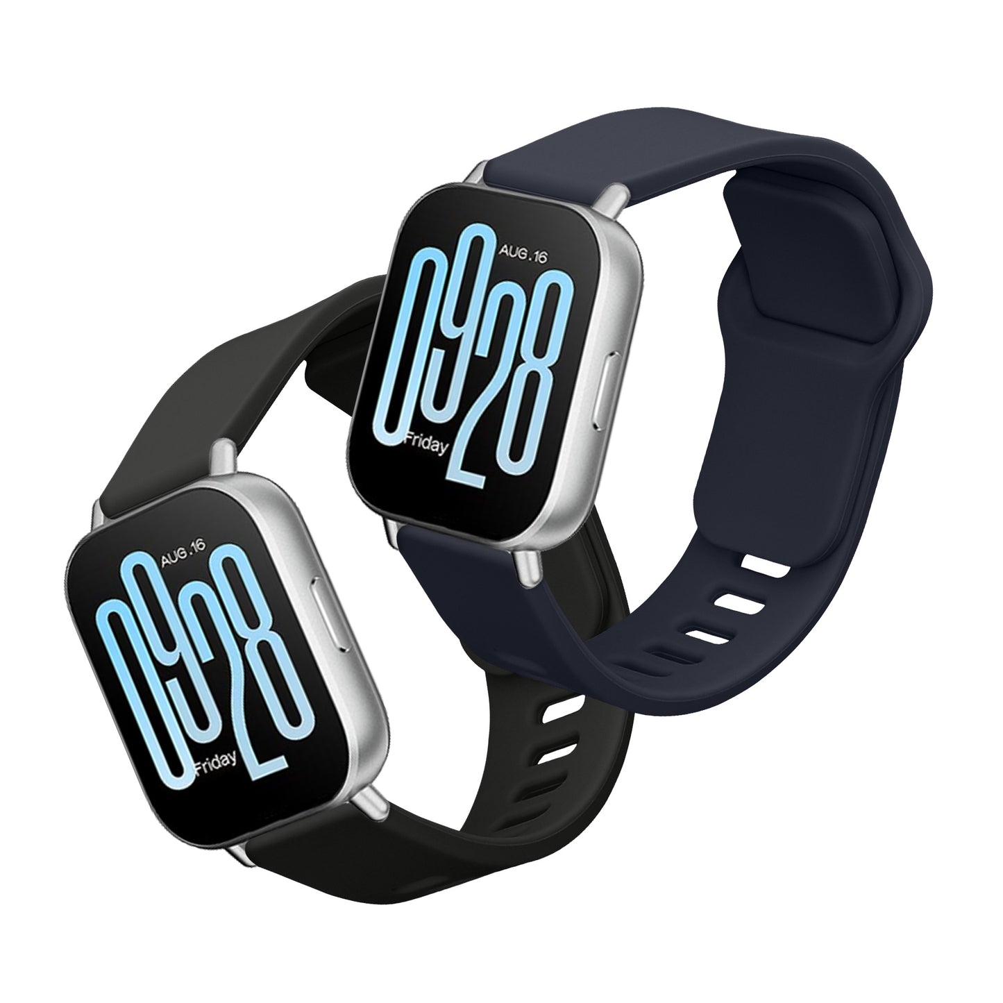 kwmobile Uhrenarmband für Xiaomi Redmi Watch 5 Active / Watch 5 Lite Armband Fitnesstracker Band Set Ersatzarmband Smartwatch