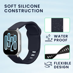 kwmobile Uhrenarmband für Xiaomi Redmi Watch 5 Active / Watch 5 Lite Armband Fitnesstracker Band Set Ersatzarmband