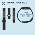 kwmobile Uhrenarmband für Xiaomi Redmi Watch 5 Active / Watch 5 Lite Armband Fitnesstracker Band Set Ersatzarmband Smartwatch