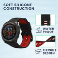 kwmobile Silikon Uhrenarmband für Garmin Fenix 8 51mm / Fenix 7X / Enduro 3 / Instinct 3 50mm Armband Ersatzarmband für Fitnesstracker Wechselarmband Smartwatch