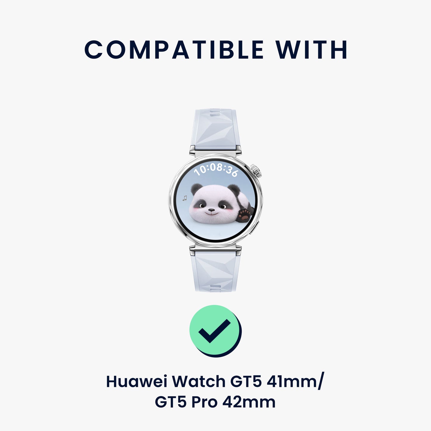 kwmobile Ersatzarmband kompatibel mit Huawei Watch GT5 41mm / GT5 Pro 42mm Armband Fitnesstracker Band mit Magnetverschluss