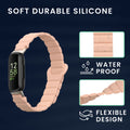 kwmobile Ersatzarmband kompatibel mit Fitbit Inspire 3 Fitnesstracker Band mit Magnetverschluss