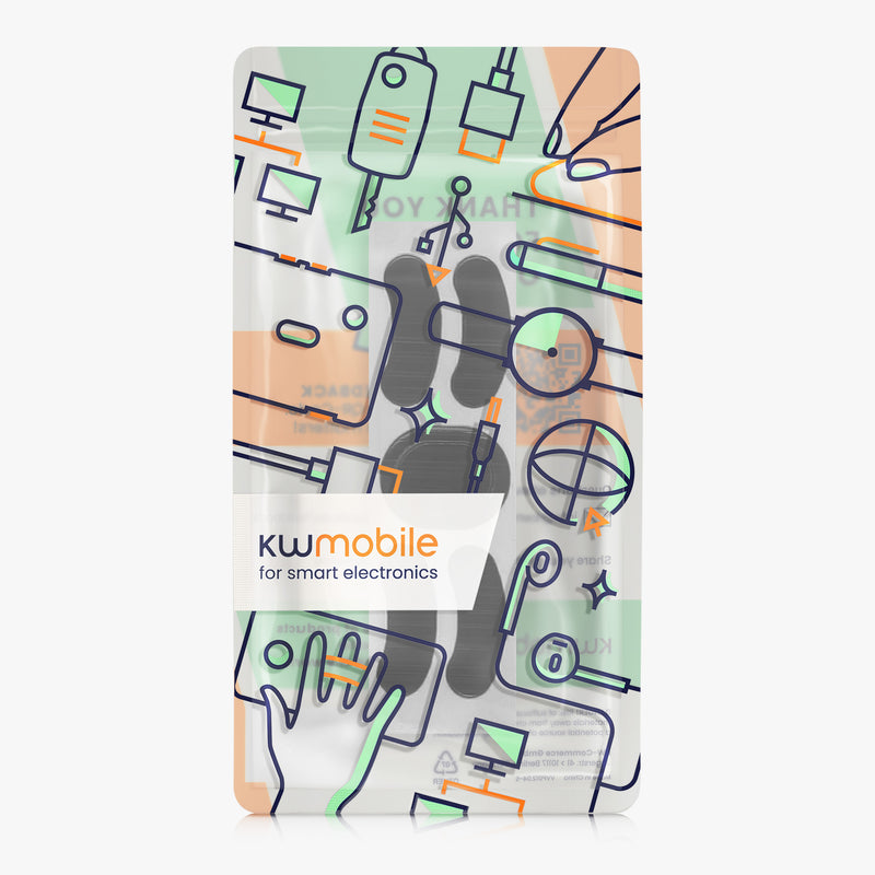 kwmobile Mouse Feet Sticker kompatibel mit Logitech M650 Wireless Ersatz Glider Mausfüße passgenau Maus Glides
