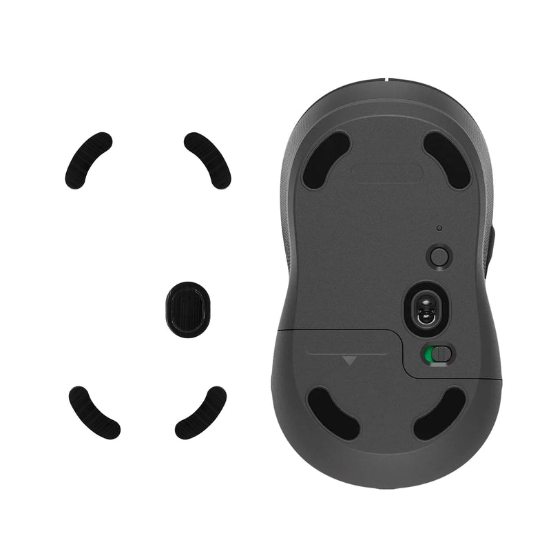 kwmobile Mouse Feet Sticker kompatibel mit Logitech M650 Wireless Ersatz Glider Mausfüße passgenau Maus Glides