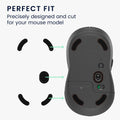 kwmobile Mouse Feet Sticker kompatibel mit Logitech M650 Wireless Ersatz Glider Mausfüße passgenau Maus Glides